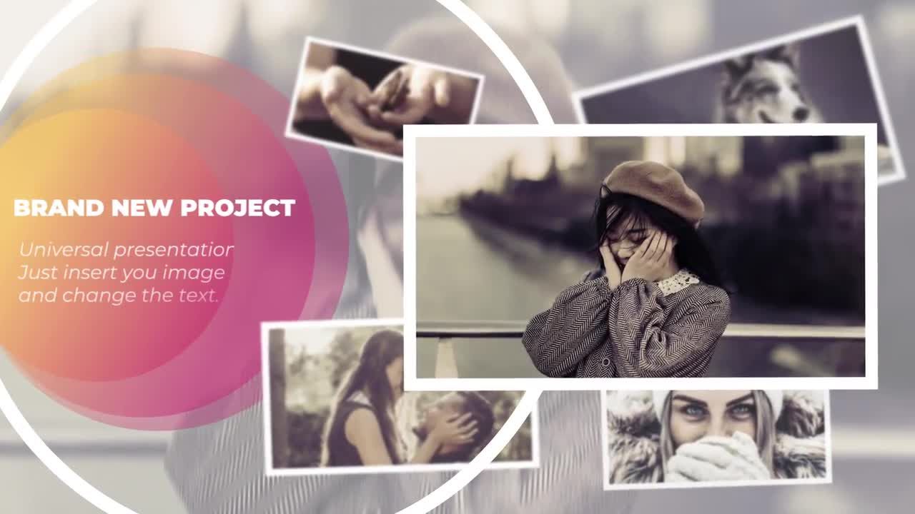 充满乐趣的旅游度假照片动态展示素材库精选PR模板