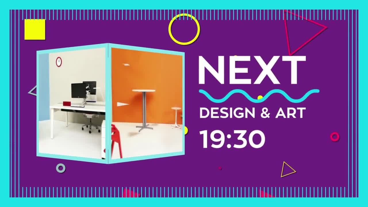 创意流畅下一个图形介绍视频素材库精选AE模板