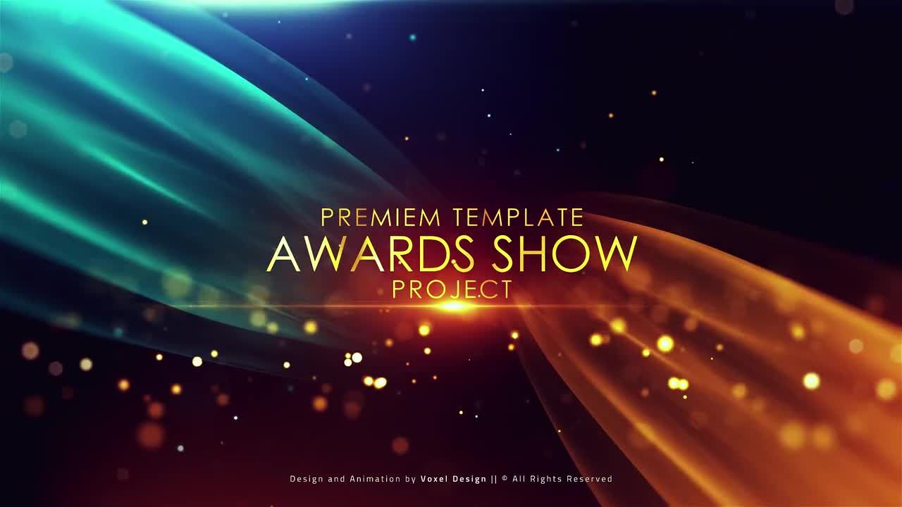 动画精美揭幕战介绍素材库精选AE模板