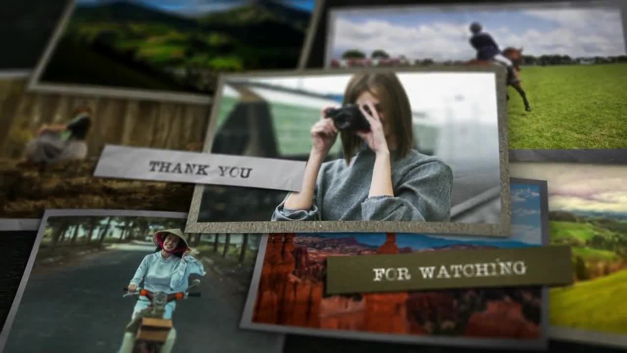 4K图文过渡幻灯片效果素材库精选PR模板