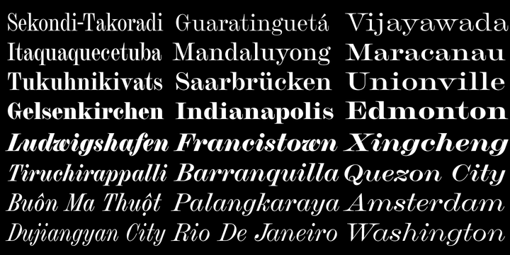 Chapman Font Family插图