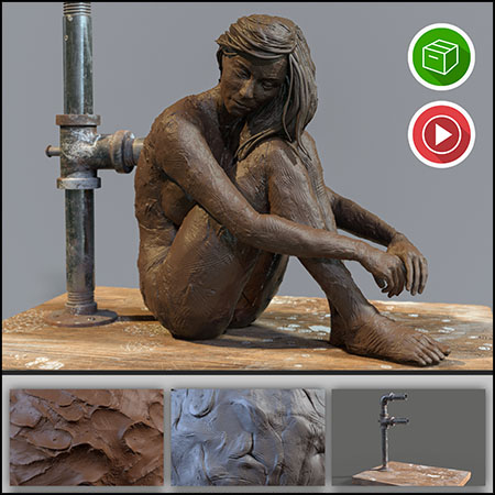 30款超酷ZBrush油泥粘土雕塑笔刷