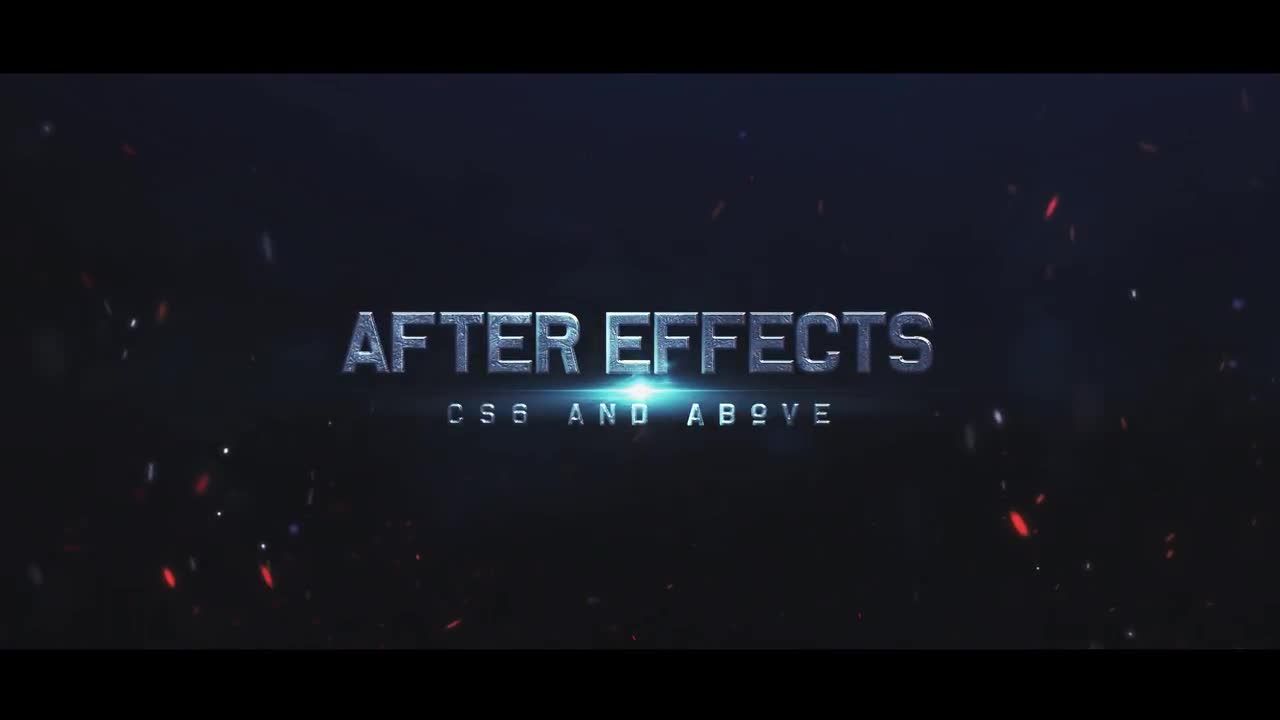 缓慢电影动画开场素材库精选AE模板