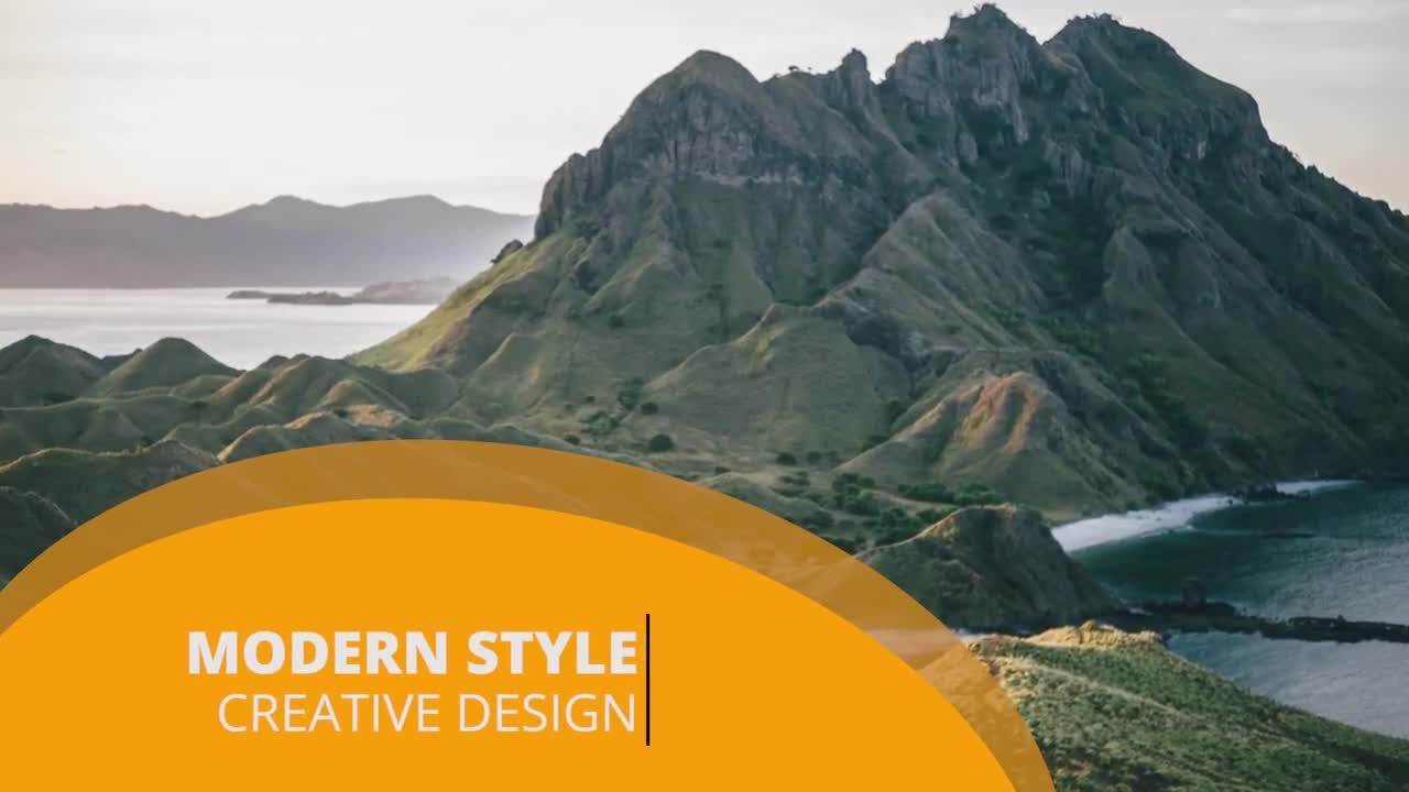 10个干净整洁的迷你电子相册幻灯片素材库精选PR模板