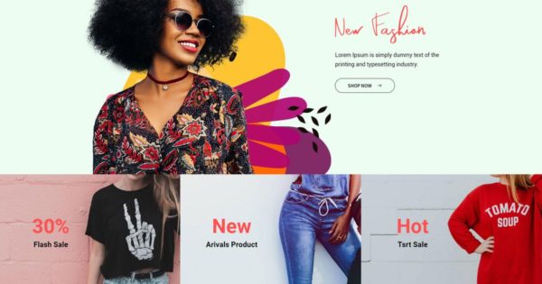 基于Bootstrap框架搭建的时尚服饰网上商城模板素材库精选下载 Lanes – eCommerce Bootstrap 4 Template