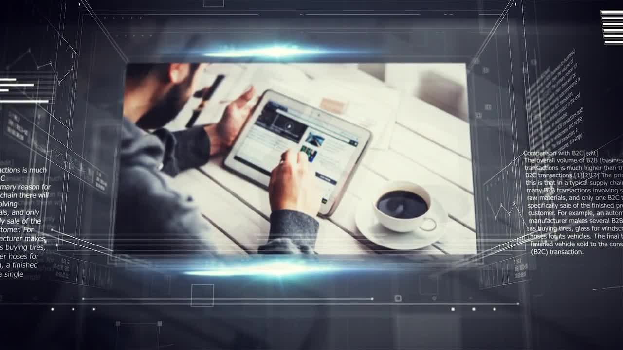 企业介绍照片展示素材库精选AE模板