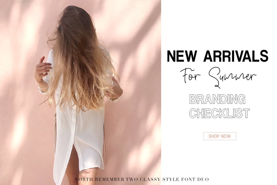 North Remember Font Duo插图3