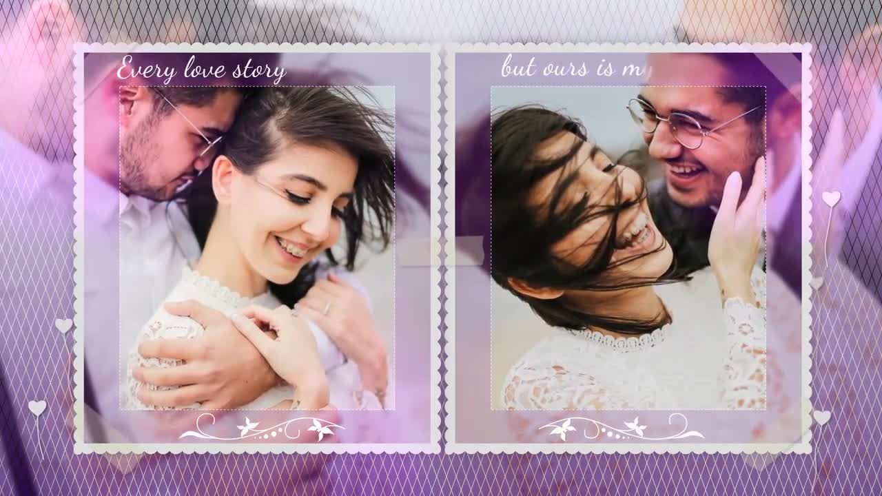 华丽外观且动画优雅的婚礼素材库精选AE模板