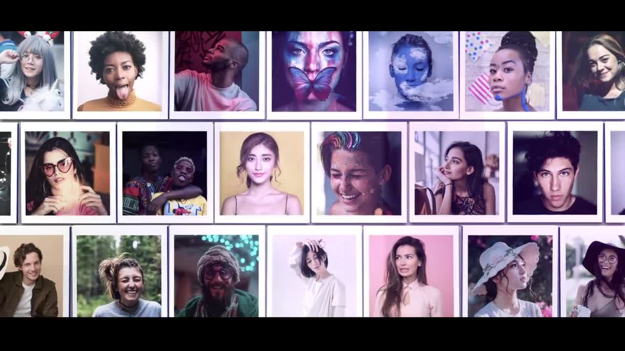 清晰创意巧妙的照片开场白素材库精选AE模板