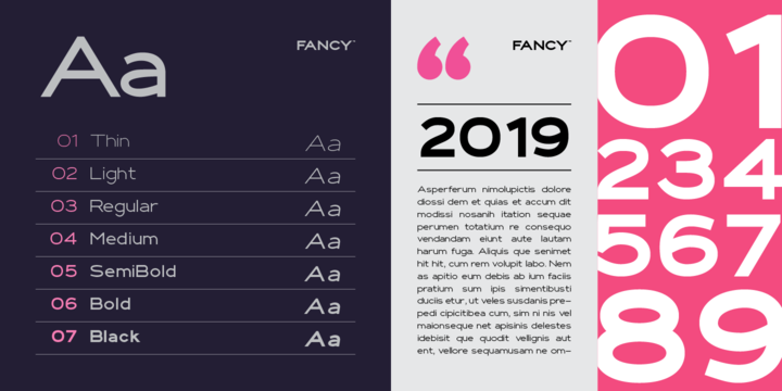 Fancy Font Family素材之家精选英文字体