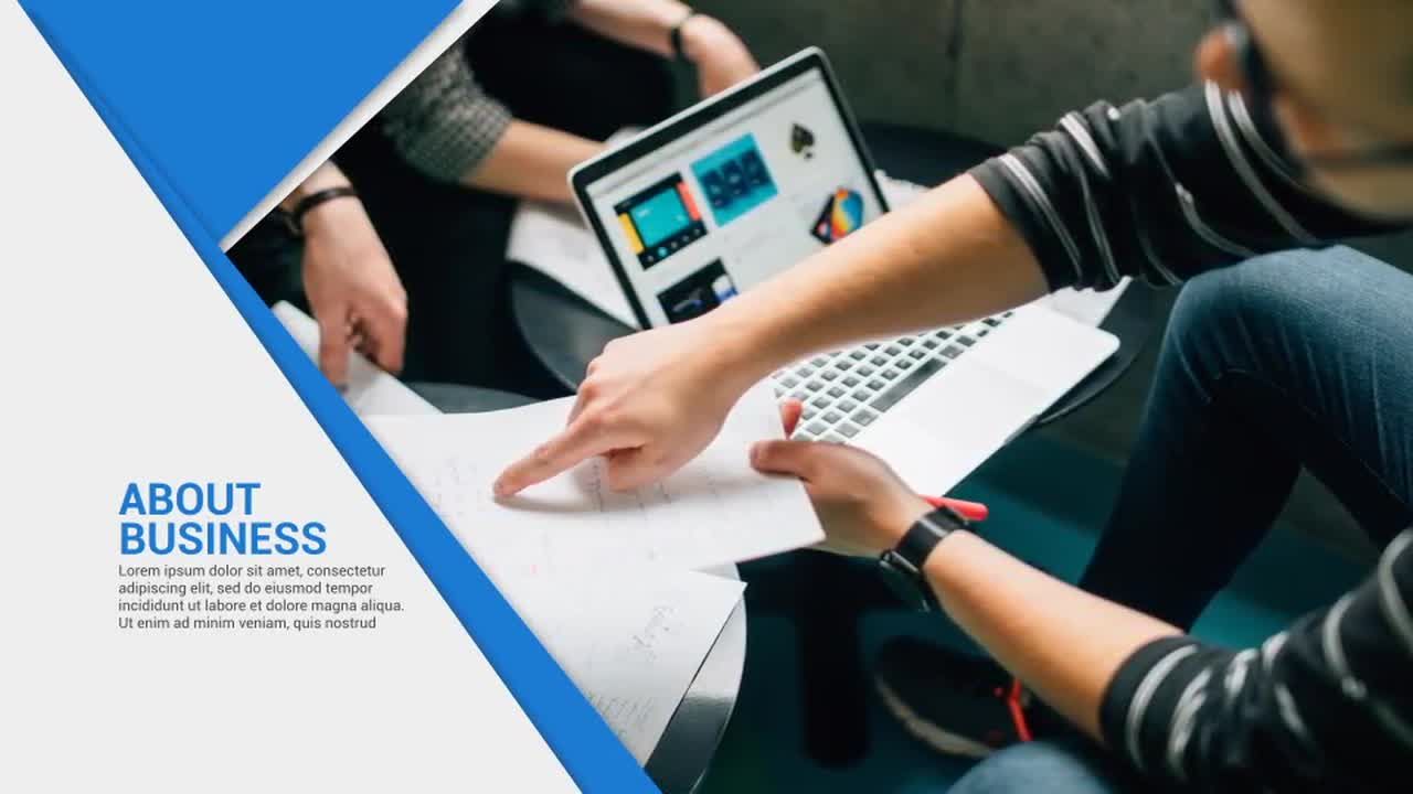 20组商务企业公司图文宣传素材库精选AE模板