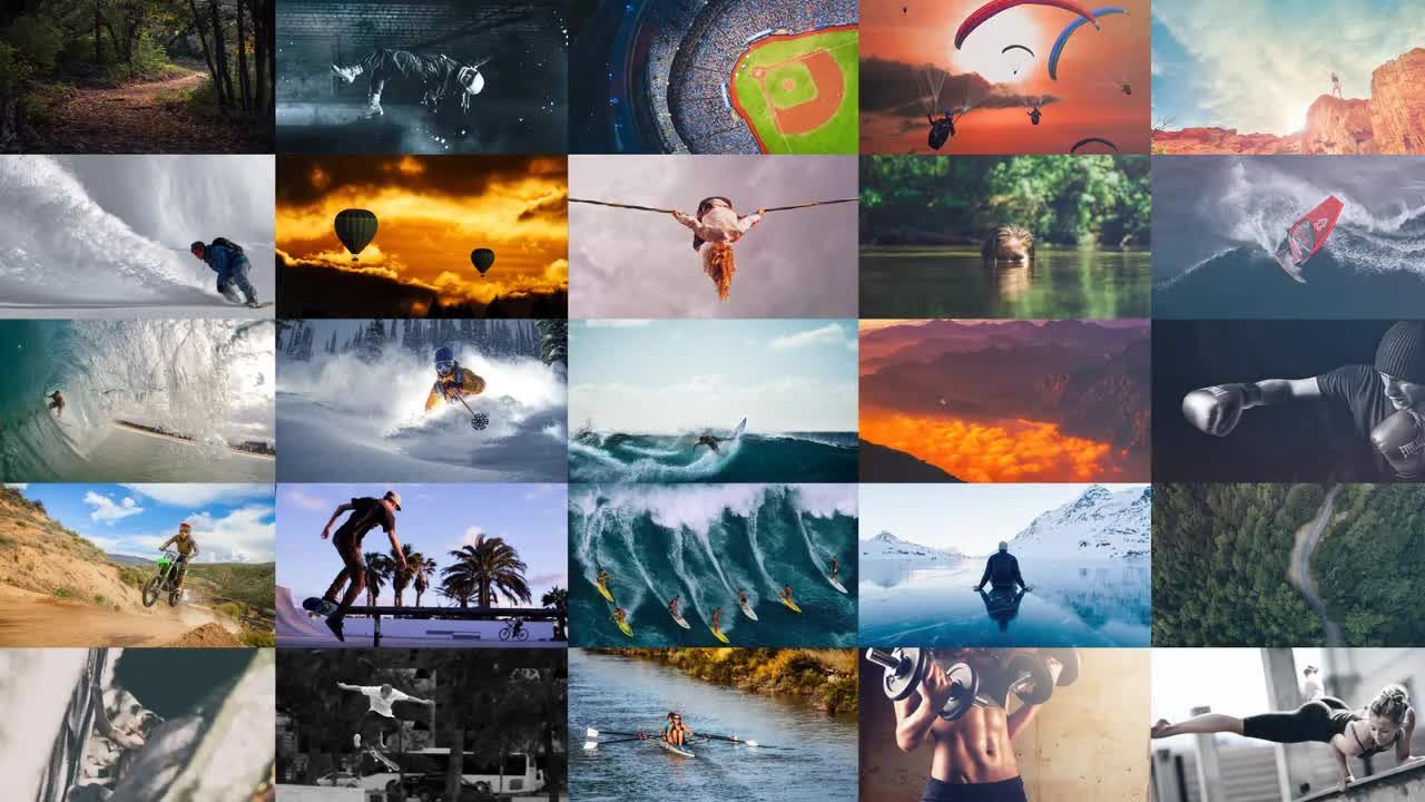 现代外观标志显示素材库精选AE模板