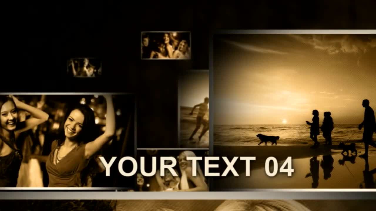 照片移动效果素材库精选AE模板