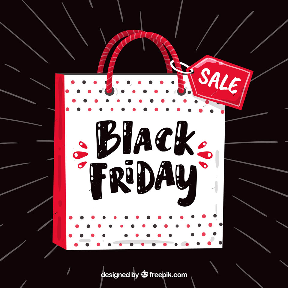 第四弹：30+黑色星期五促销广告物料素材 Black Friday Sales Graphics插图(29)