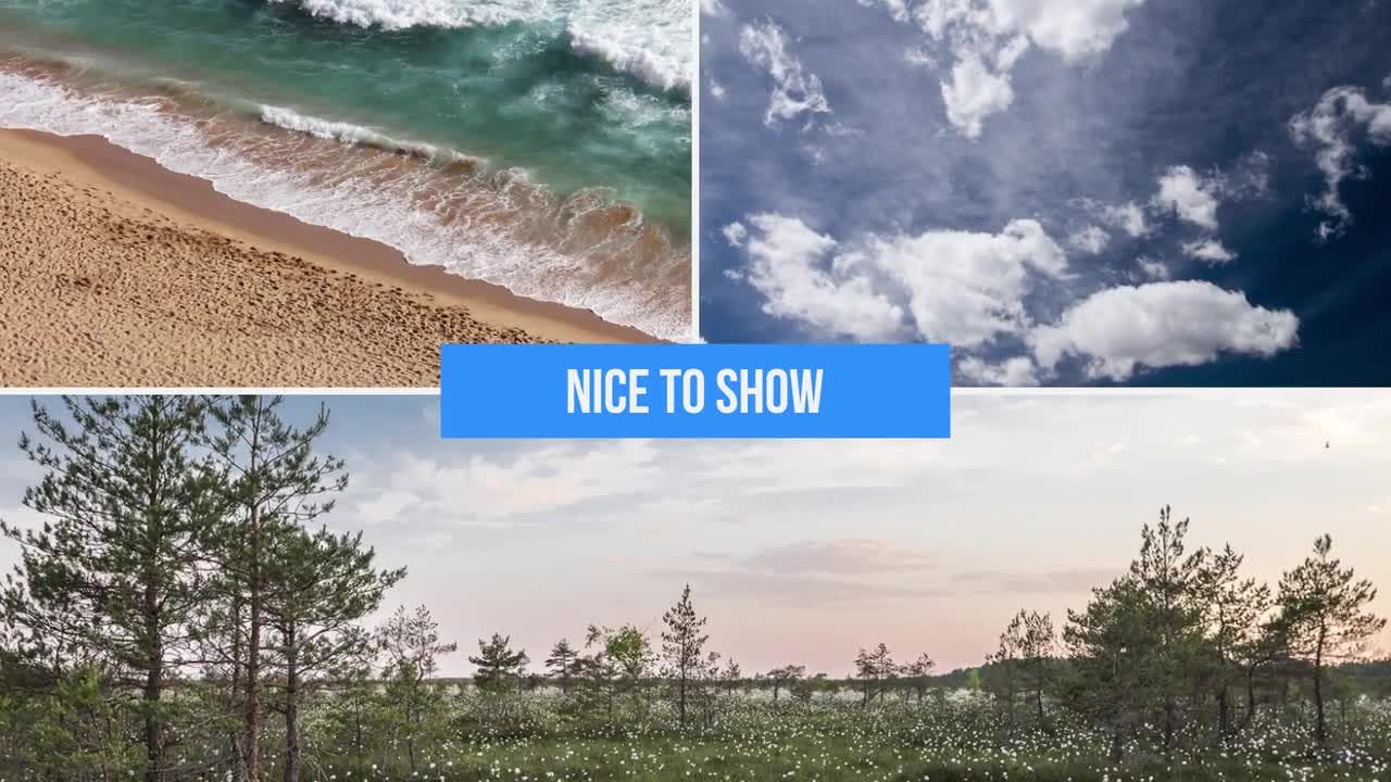 现代且流畅的动画幻灯片素材库精选AE模板