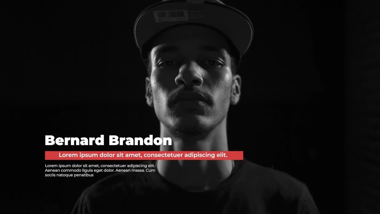 最小的排版动态动画素材库精选PR模板