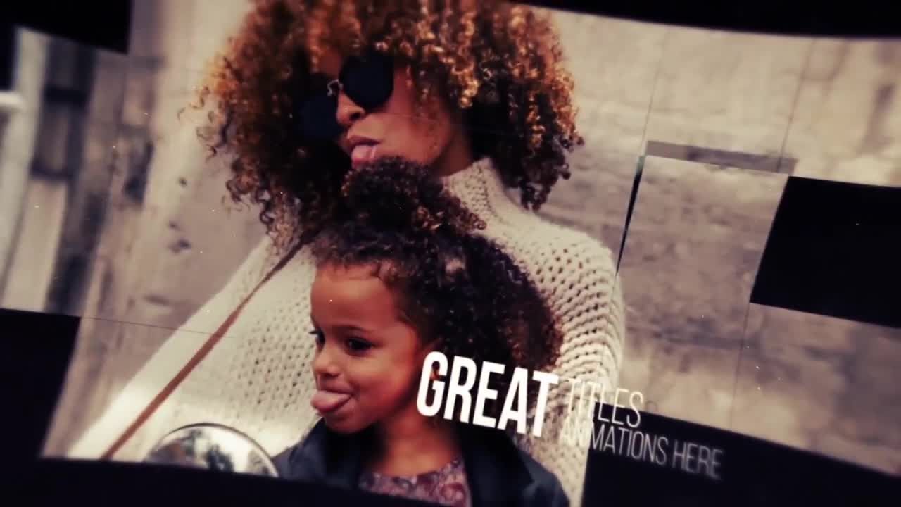 出色时尚创意的折叠幻灯片素材库精选AE模板