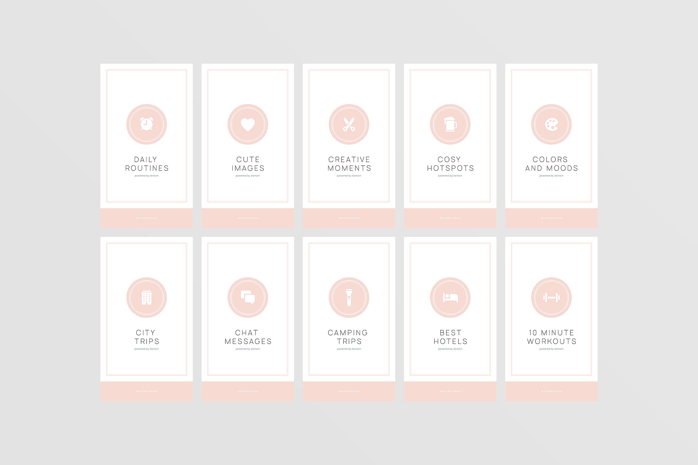 Instagram等新媒体社交媒体文章贴图设计模板素材库精选 Seattle Instagram Highlights插图(26)