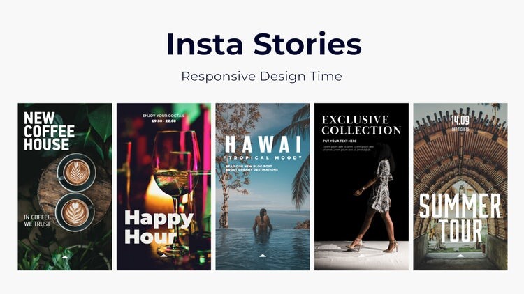 30种干净出色的Insta故事素材库精选AE模板