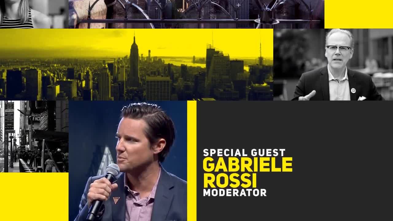 清晰的时尚文字动画会议演讲ae模板