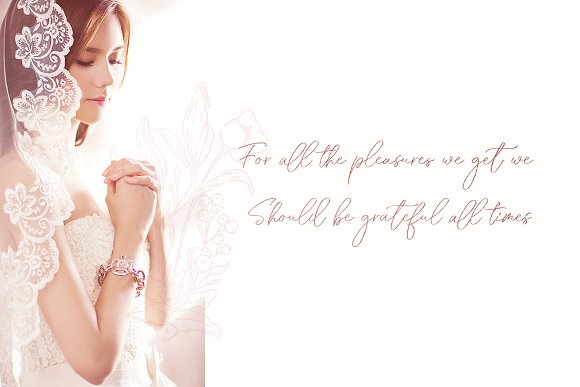 Throug Brush Font插图5