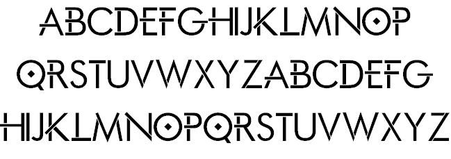 Mortal Engines Line font插图1 Mortal Engines Line font插图1