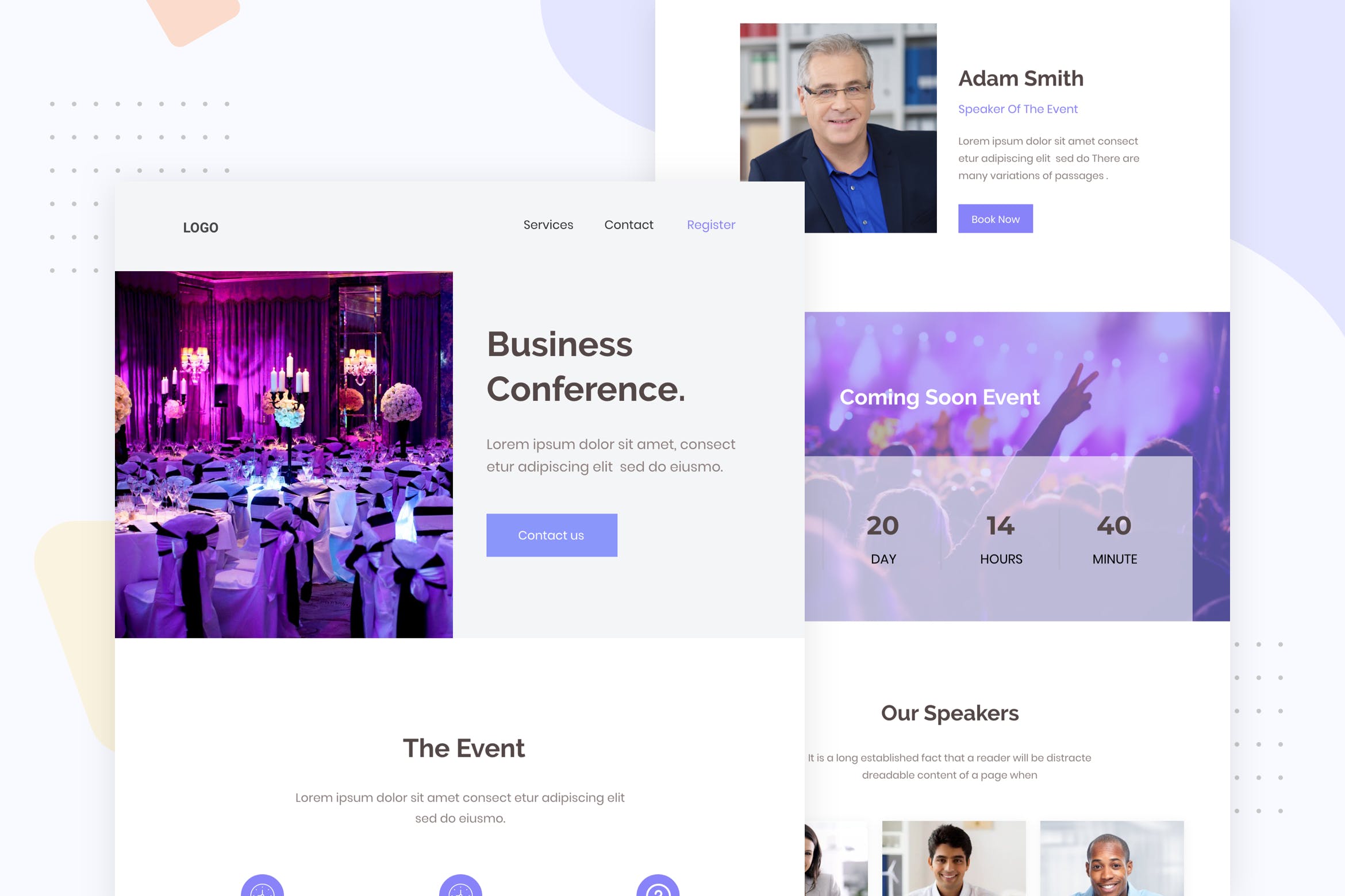 活动与会议宣传推广EDM邮件模板素材库精选 Event & Conference – Email Newsletter插图