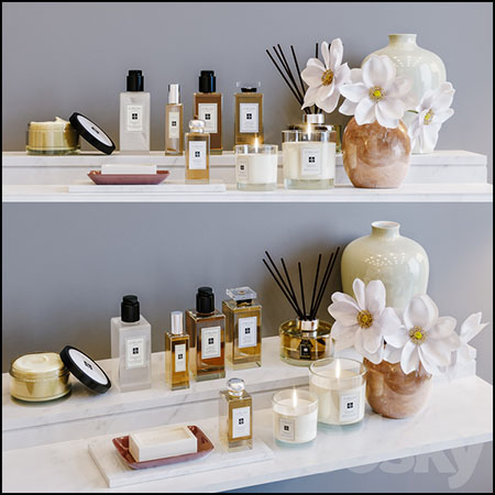 Jo Malone浴室洗浴用品素材之家精选3D模型