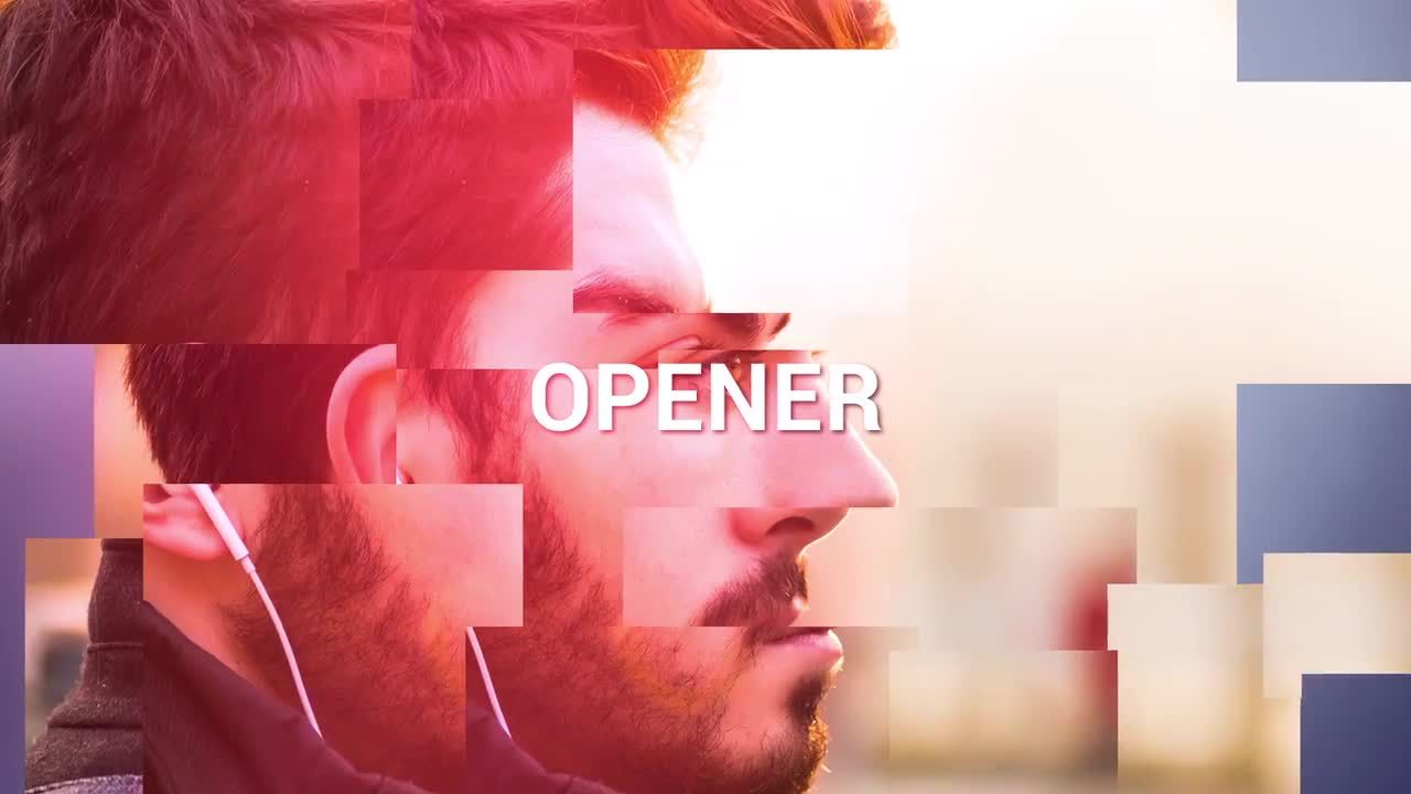 明亮快速创造性照片动画展示素材库精选AE模板