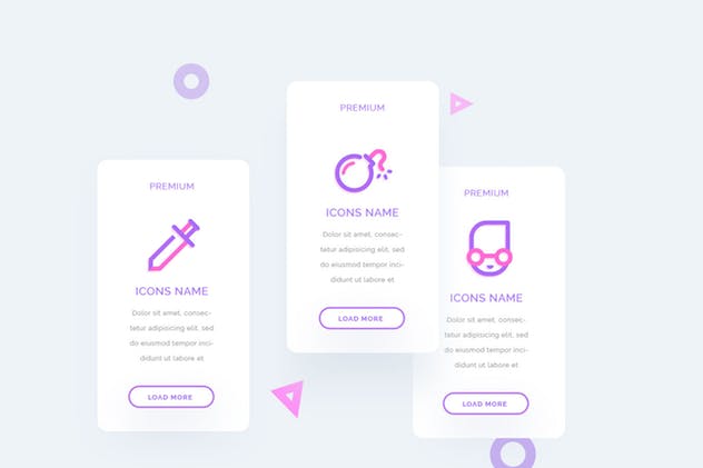 游戏主题UI设计矢量图标素材 UICON Gamers Icons插图(4)