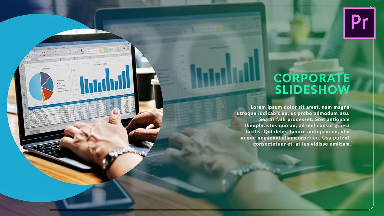 令人惊叹的企业幻灯片介绍素材库精选pr模板