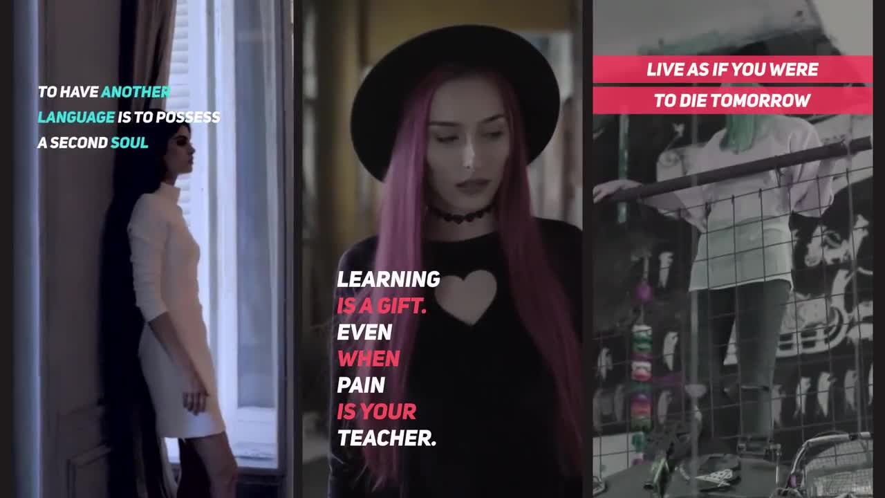 现代的社交媒体Instagram故事素材库精选AE模板