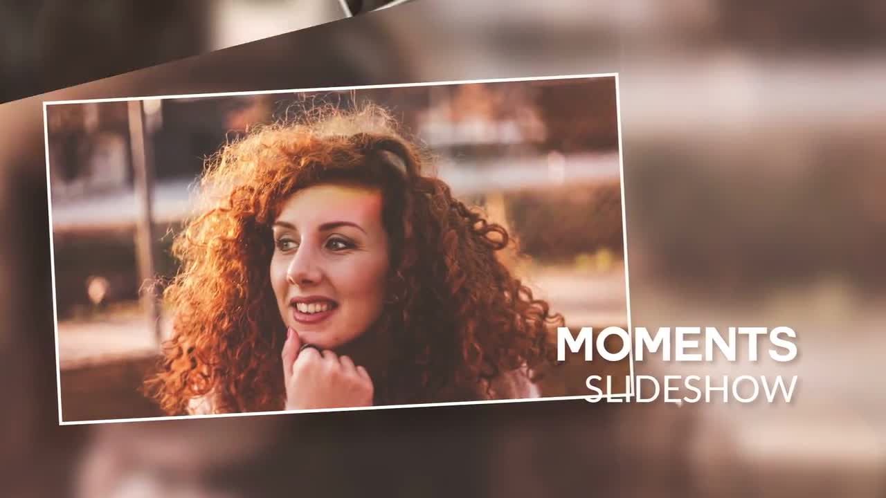 瞬间幻灯片展示照片ae模板