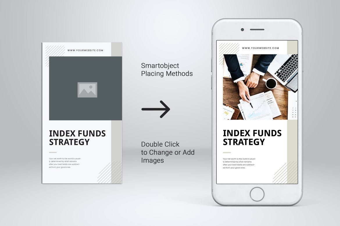 金融科技主题Instagram品牌故事PSD&AI设计模板素材库精选 Financial Technology Instagram Stories PSD & AI插图(2)