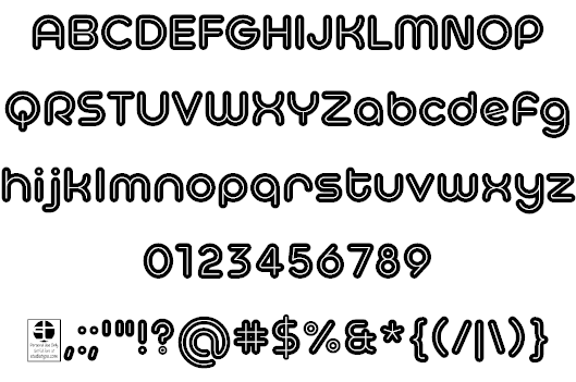 Typo Hoop Inline Demo font插图1