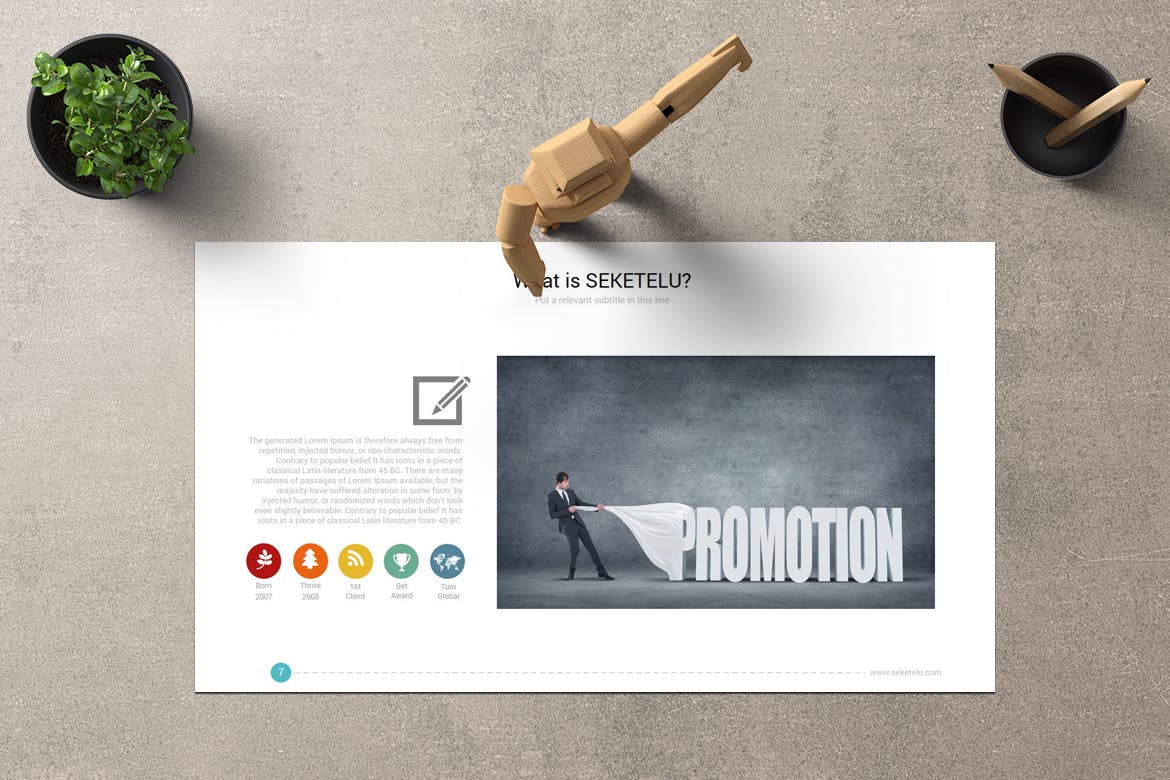 商业计划/创业融资/电子商务创意幻灯片PPT模板 Shelu – Powerpoint Template插图(2)