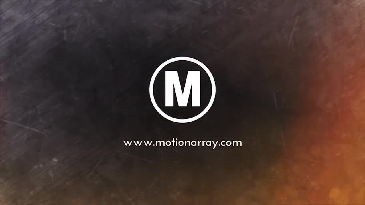 简洁华丽精美的视差照片幻灯片素材库精选AE模板