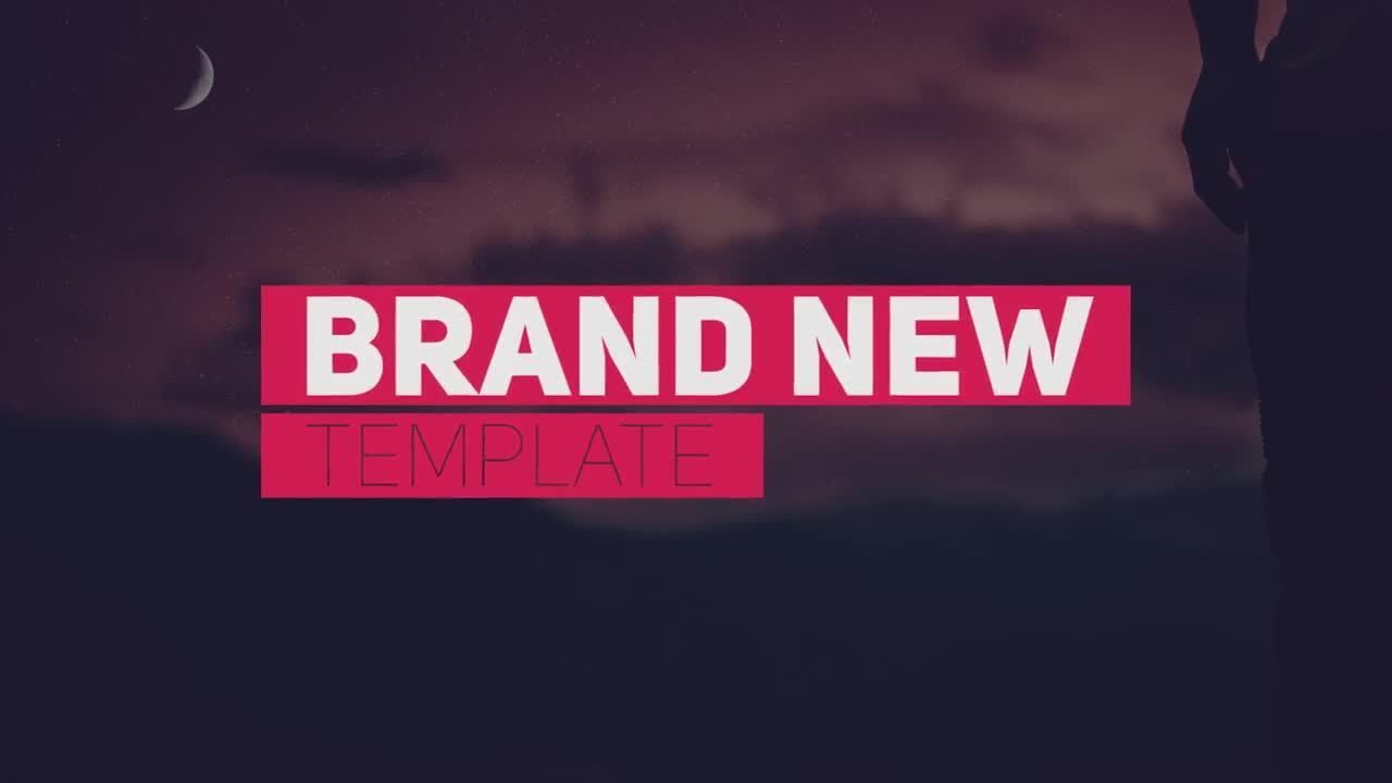 15个低三分之一时尚动画最小创意标题素材库推荐PR模板