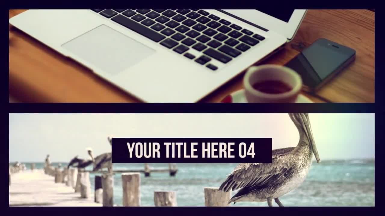 网格排版视频编辑素材库精选pr模板