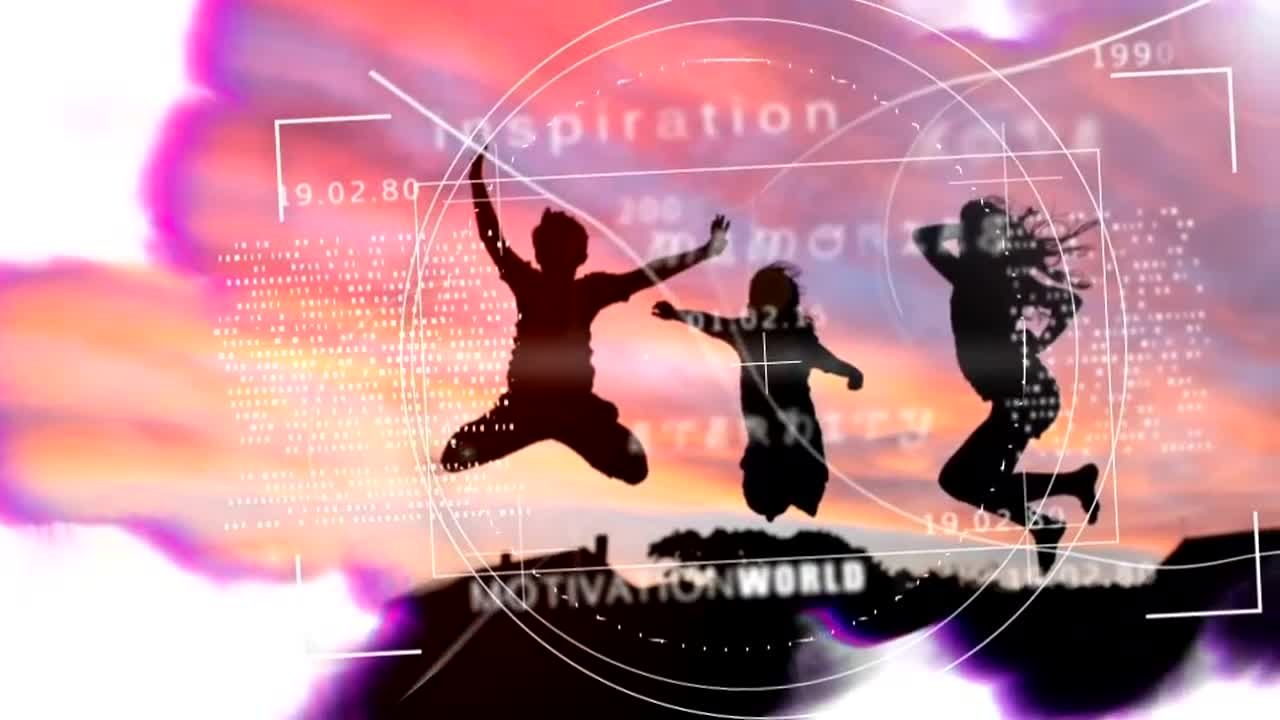 夏季风光颜色涂料效果素材库精选AE模板