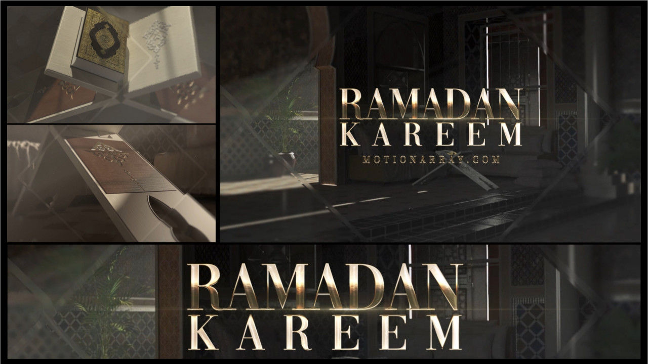 宗教节日斋月宣传视频素材库精选AE模板