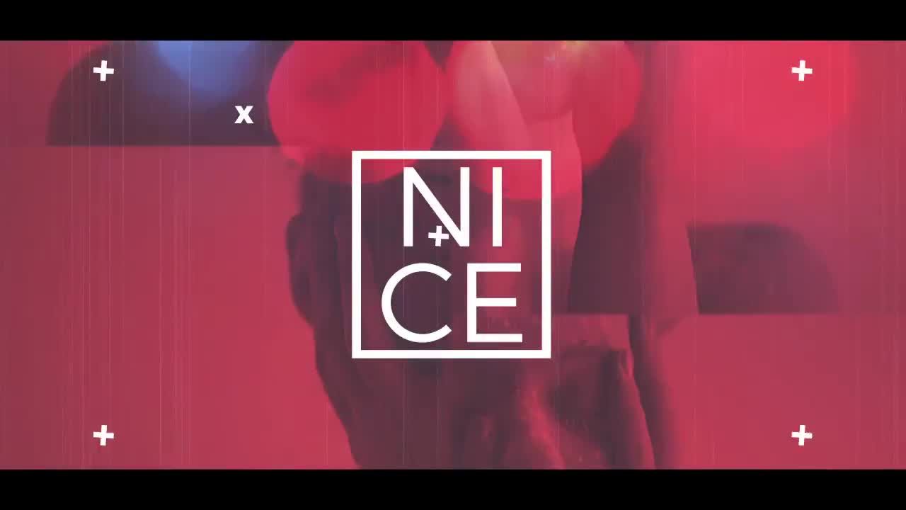 醒目设计的快速切换数字故障效果素材库精选AE模板