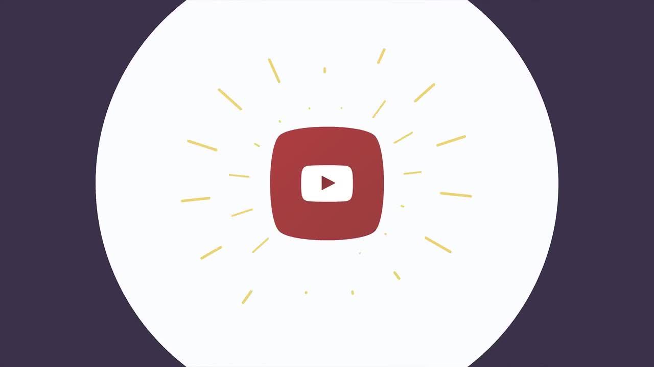 5个生气的动画徽标显示素材库精选AE模板