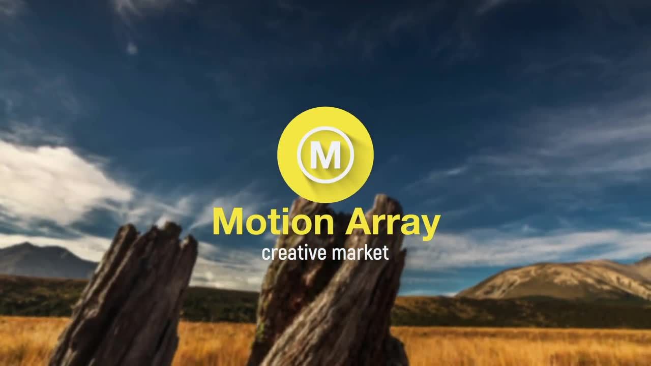 经典梦幻的现代logo标志揭示片头素材库精选AE模板