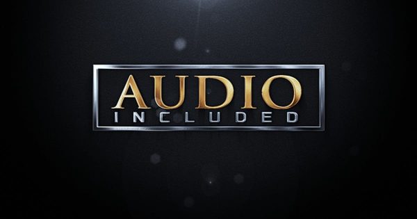 金属镜面动画效果Logo演示素材库精选AE模板 Elegant Metallic Logo