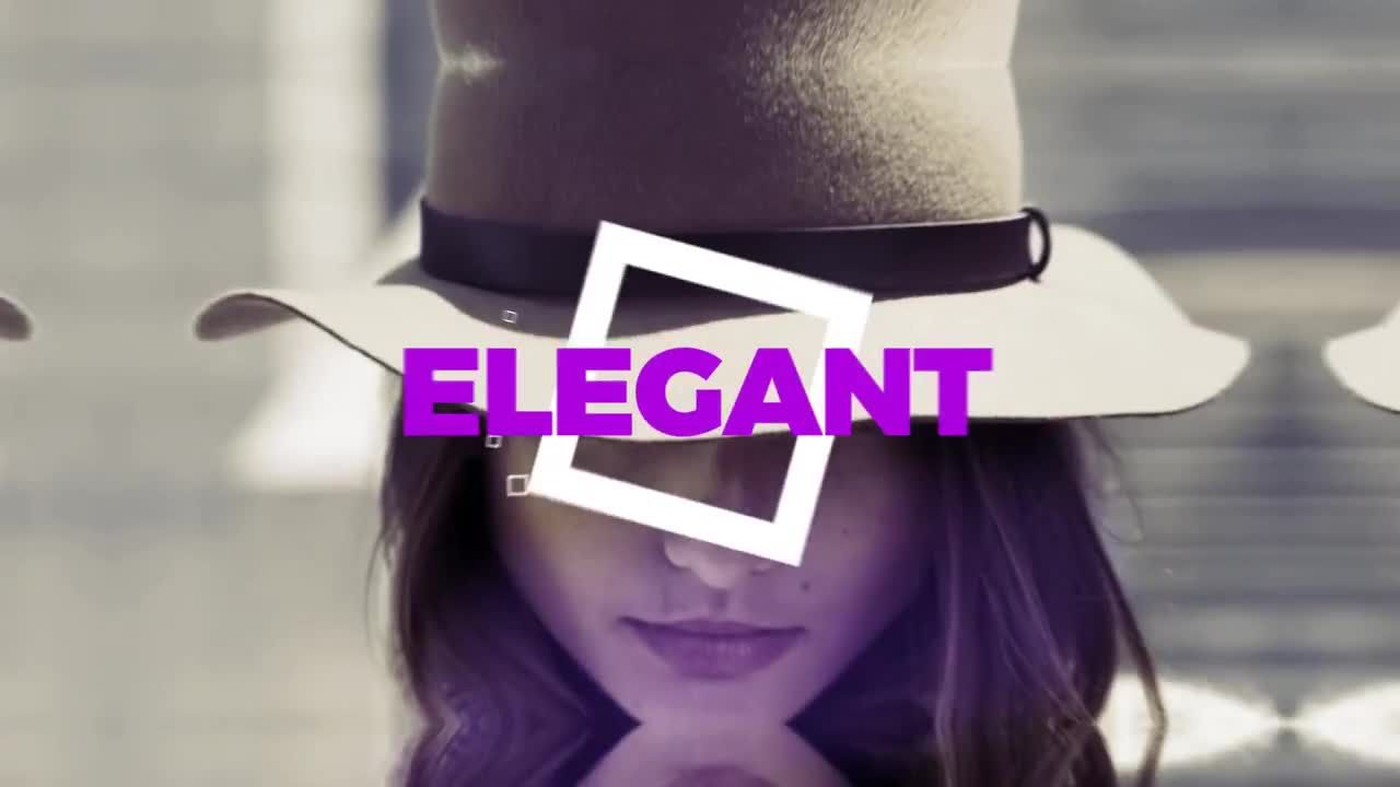 快速而时髦的视频开场白素材库精选AE模板