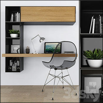 家居办公环境办工作素材之家精选3D模型