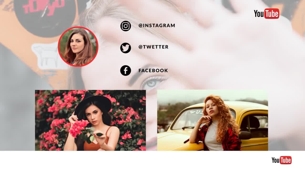 YouTube网络宣传视频圆形转场特效素材库精选AE模板