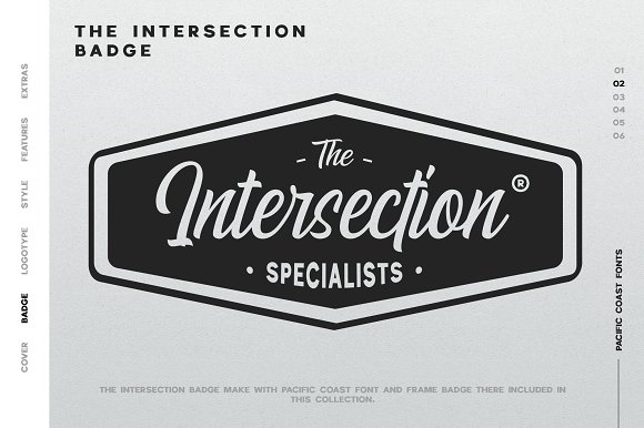 PACIFIC COAST Font + Extras插图1