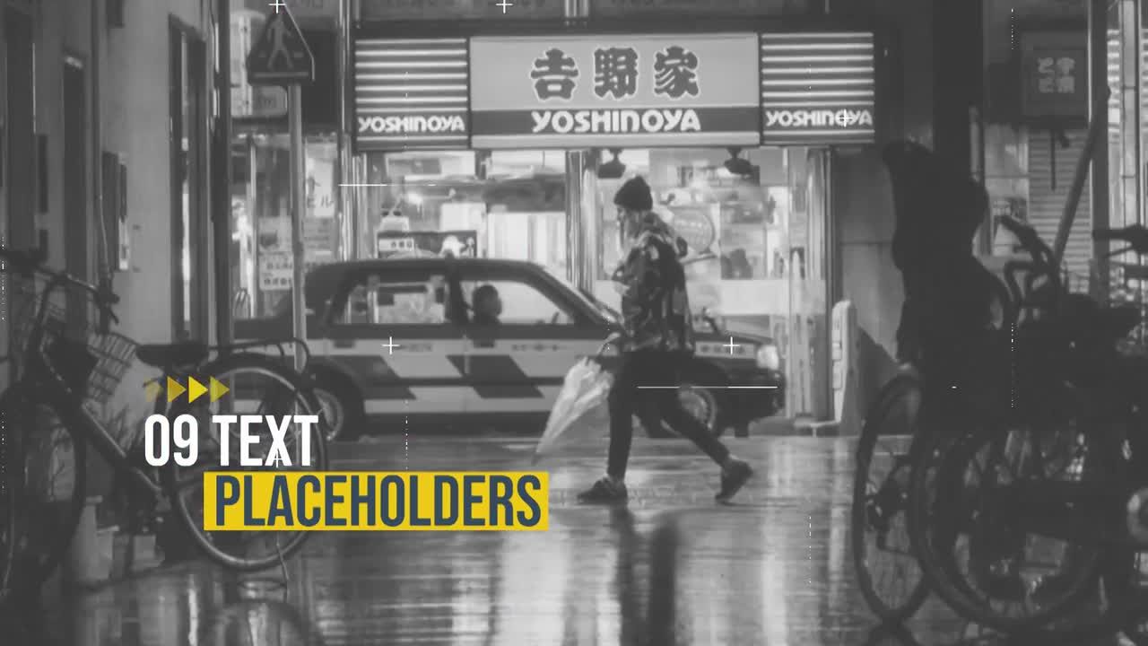 现代城市幻灯片动画素材库精选PR模板